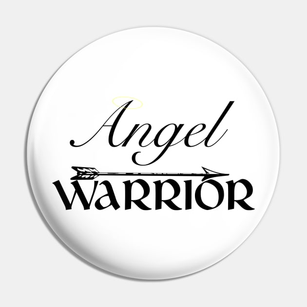 Angel Warrior Pin by Angelman Today