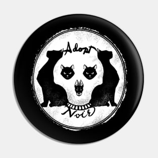 Adopt Noir Pin