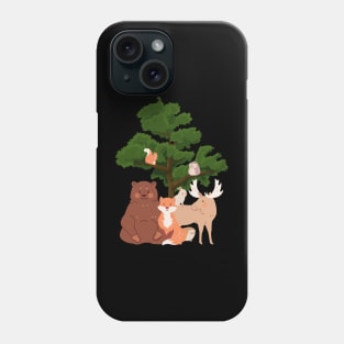 Cute Woodland Forest Animals Phone Case