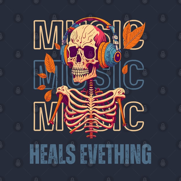 Music Heals Everything by Alex