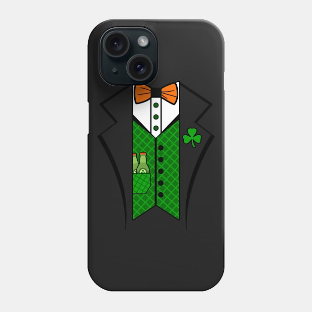 Leprechaun St Patrick's Day Beer Phone Case by RadStar