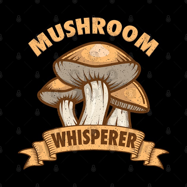 Gift for Mushroom Whisperer Picking Collectors Hunting by Riffize