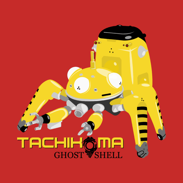 Tachikoma Yellow by AngoldArts