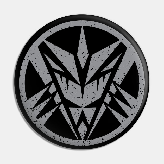 Fantasy Warlord Gothic Symbol Pin by jazzworldquest