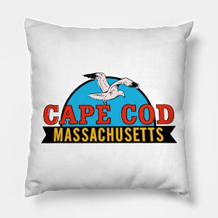 Cape Cod Vintage Style Decal Pillow