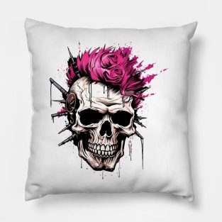 Punker Skull 2 Pillow