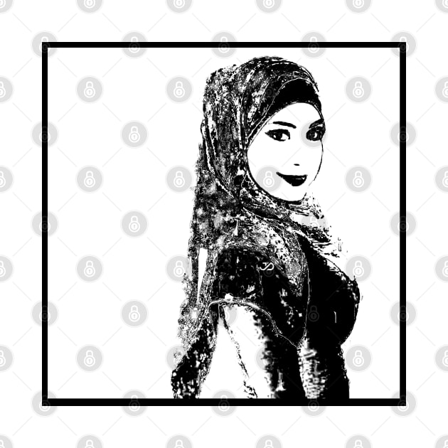 Woman Portrait 43 Fatima Al Fihri by JD by BN18 