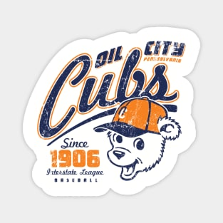 Oil City Cubs Magnet