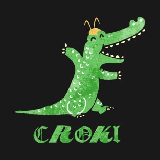 croki lokialigator or lokigator T-Shirt