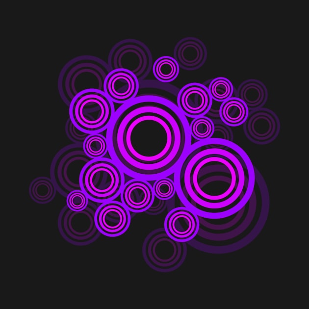 Purple Circle Vector Style by germanX