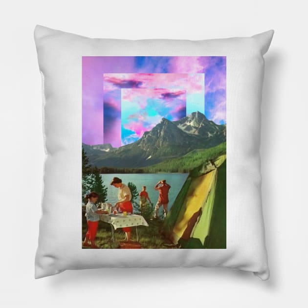 Lot Number 87 - Surreal/Collage Art Pillow by DIGOUTTHESKY