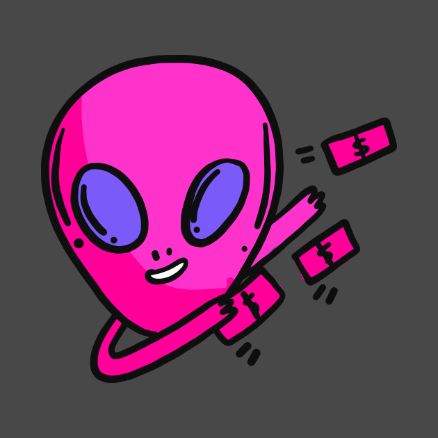 Confident Alien Space Aliens Are Real by rjstyle7
