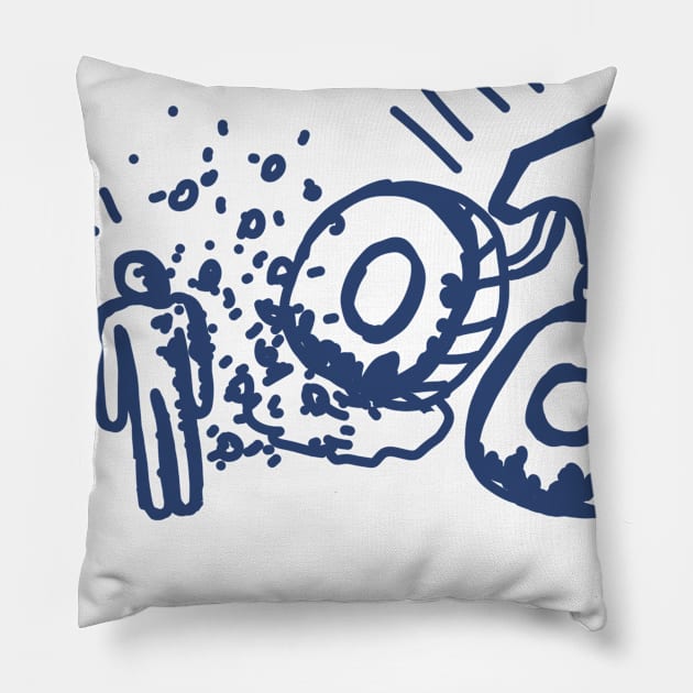 Monster truck Pillow by ido_raz