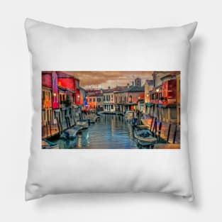 Twilight in Murano Pillow