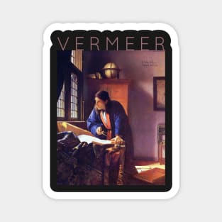 Johannes Vermeer - The Geographer Magnet