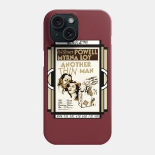 Another Thin Man (Sepia/Frame) Phone Case