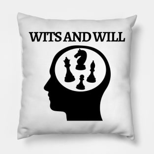 Chess - Wits and will Pillow