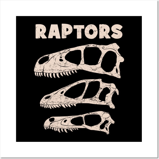 Utahraptor Jumping Black Silhouette Dinosaur - Utahraptor - Posters and Art  Prints