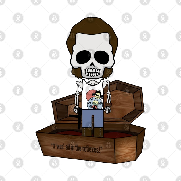 "Bone Idols" Casket No.11 - Dead Trouble In Little China by TwistedKoala