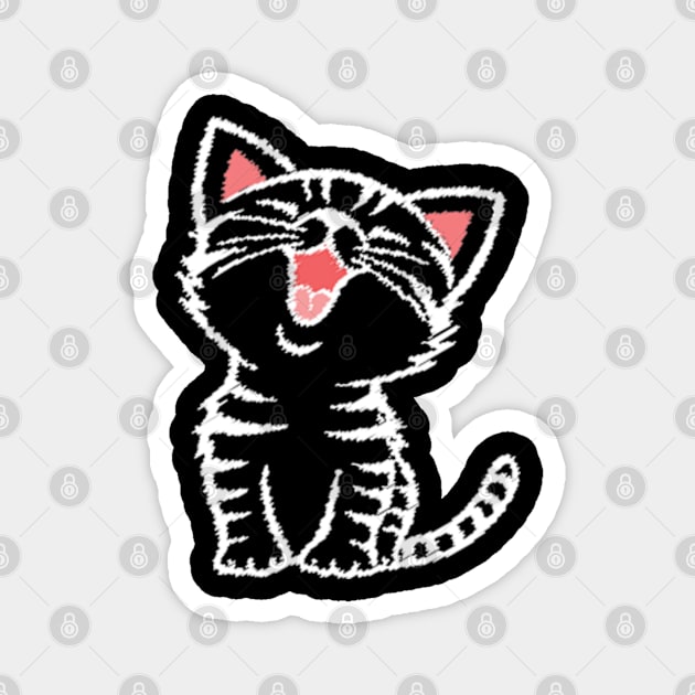 American Shorthair Happy Magnet by RiseInspired