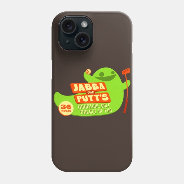 JABBA THE PUTT'S Phone Case by blairjcampbell