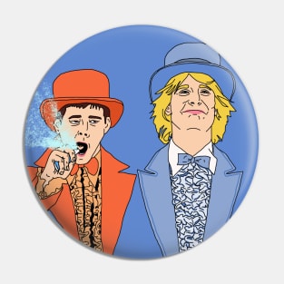 Dumb and Dumber Mouth Spray Pin