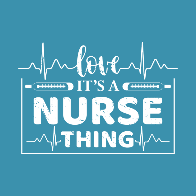 Love Its a Nurse by Alvd Design