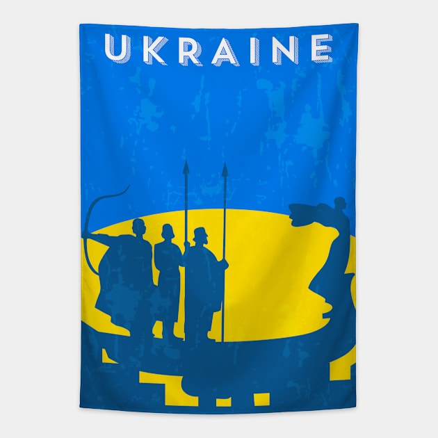 Ukraine, Kyiv (Україна, Київ) Tapestry by GreekTavern