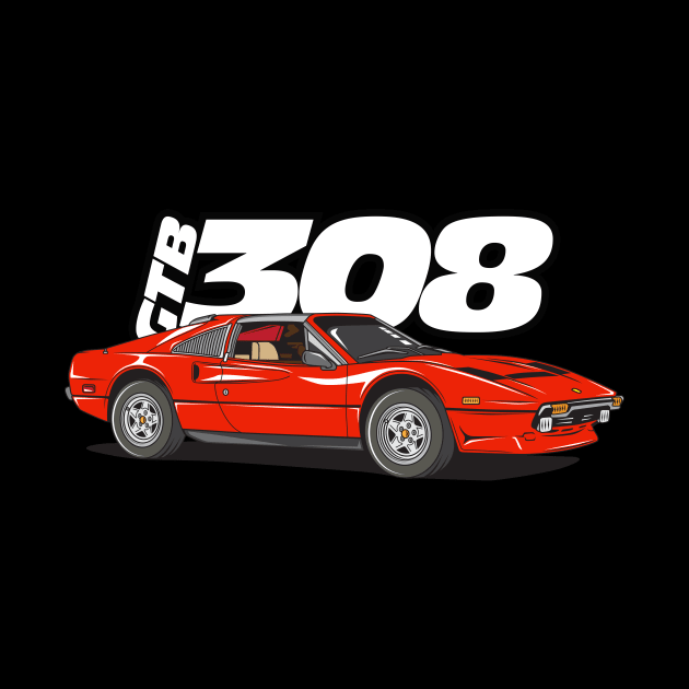 308 GTB by melsa