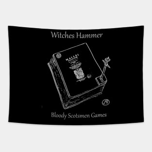 Devil in the Wilderness Witches Hammer swag Tapestry