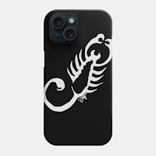 Zodiac - Scorpio (neg image) Phone Case