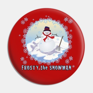 Frosty the Snowman Pin