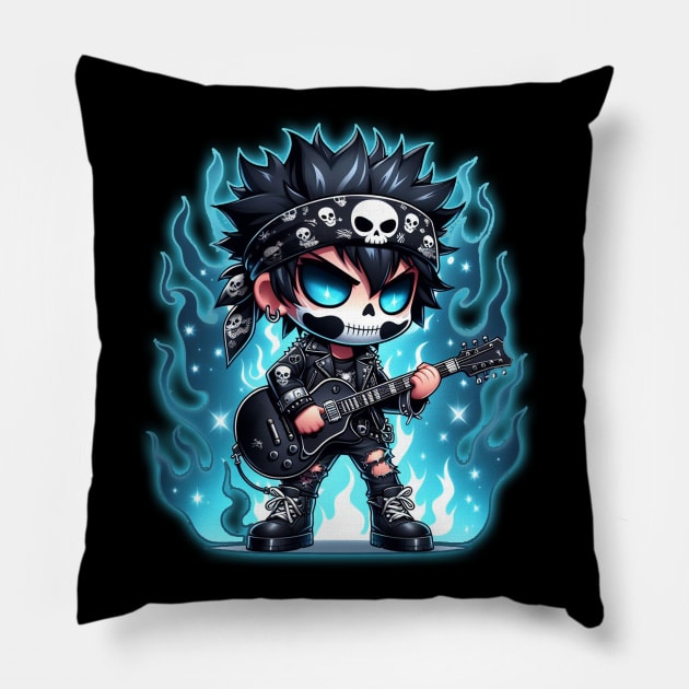 Chibi Rocker Pillow by cast8312