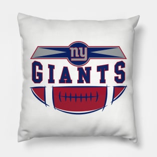 New York Giants Football Pillow