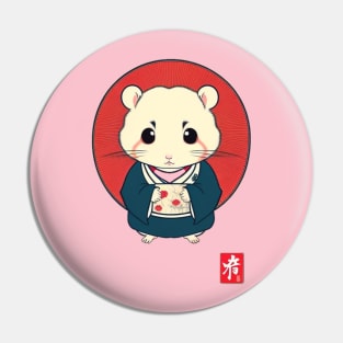 Asian Hamster Pin