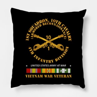 1st Sqdrn 10th Cav Regt - Armored Recon w Cav Br - VN SVC Pillow