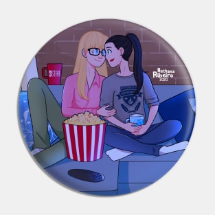 Supercorp Movie night Pin