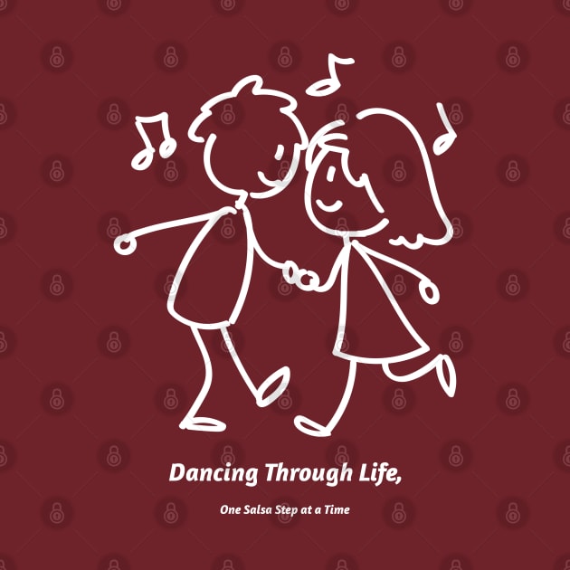 Dancing Through Life, One Salsa Step at a Time Salsa Dancing by PrintVerse Studios