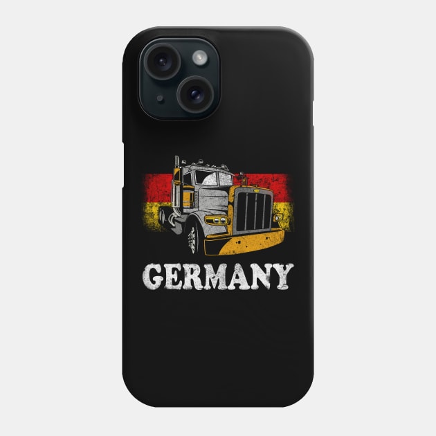 German Trucker Phone Case by Foxxy Merch