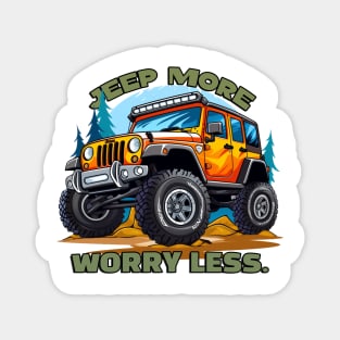 Jeep more. Worry less. Magnet