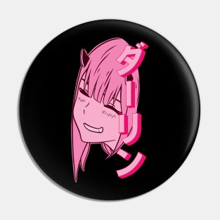 Zero Two Heh Pin