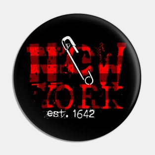 New York est 1642 15.0 Pin