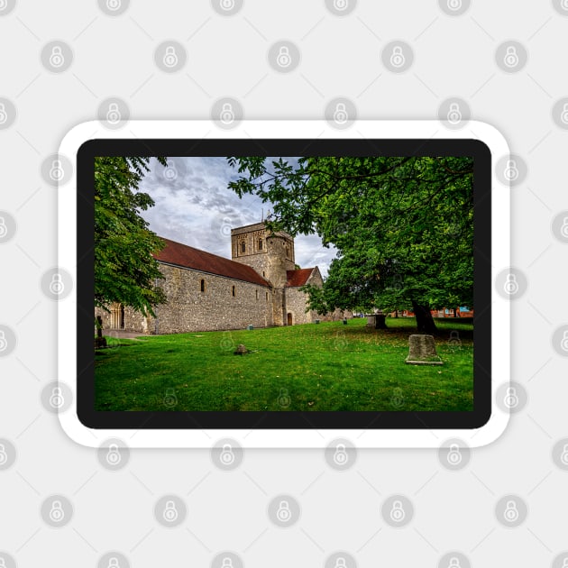 Church of St Mary at Kingsclere Magnet by IanWL