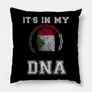 Sudan  It's In My DNA - Gift for Sudanese From Sudan Pillow