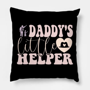 Daddy's little helper design for proud dads and sons Pillow