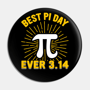 Funny math Best pi day ever 3.14 Pin