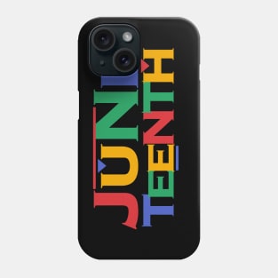 June Teenth Logo Phone Case