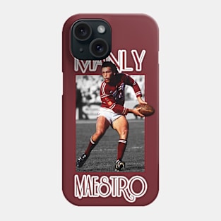 OG FOOTY - Cliff Lyons - Manly Maestro Phone Case