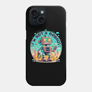 I'm Not a Robot... Beep Boop Phone Case