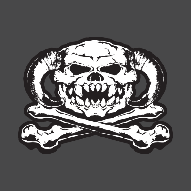 Wampa Skull and Bones by WampaDude